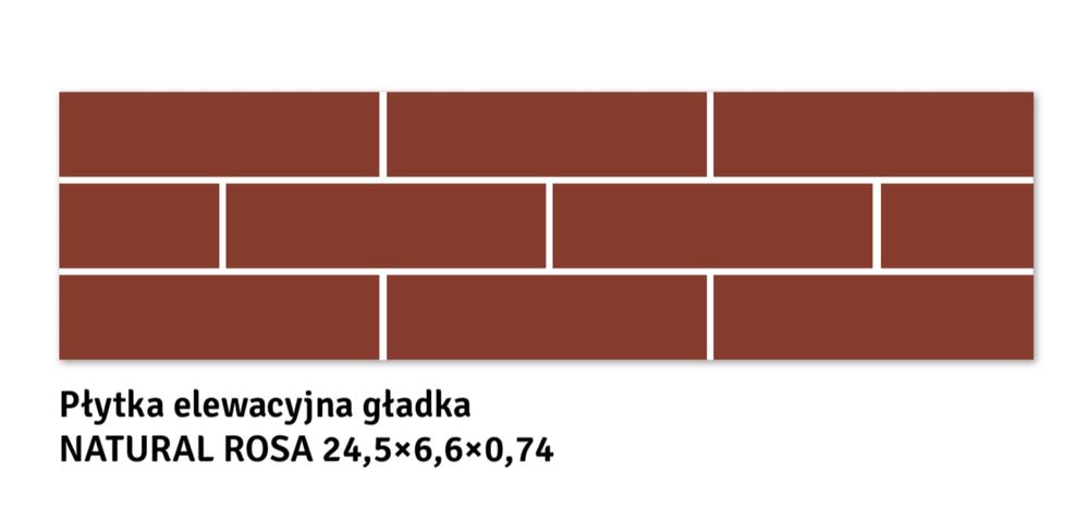 Польский фасадний клинкер кабанчик плитка