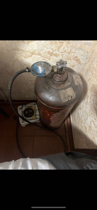 Газ балон и плита