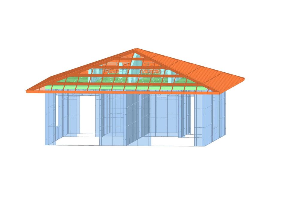 Къща,Бунгало,Преместваема къща,Сглобяеми къщи,Модулни,Жилищни-75.91м²