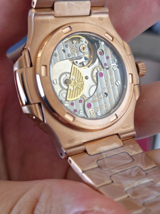 Нов мъжки часовник Patek Philippe механичен, автоматичен златист