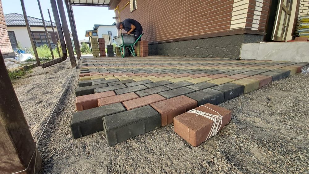 прямоугольник 6ка брусчатка,все цвета