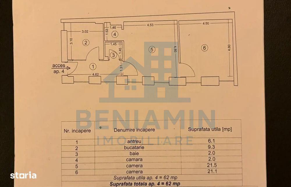 Apartament-2-camere-Central-Piata-Sfatului-Diferite-Compartimentari