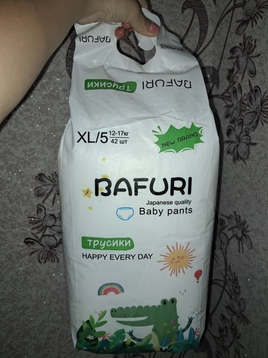 Bafuri трусики XL/5 12-17 кг 1 упаковка