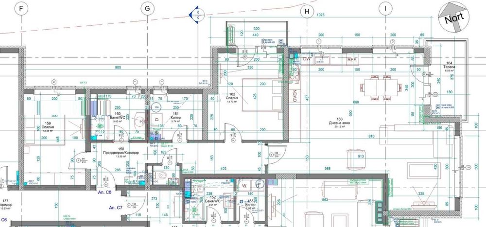 Продава се Тристаен апартамент в Варна, м-т Траката - 160 кв.м за 1907 €/кв.м - Снимка #6