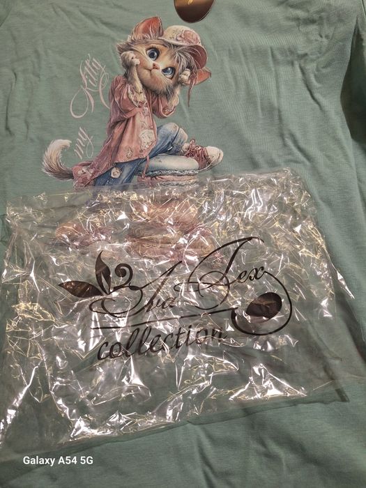 Дамска памучна пижама,размер XL