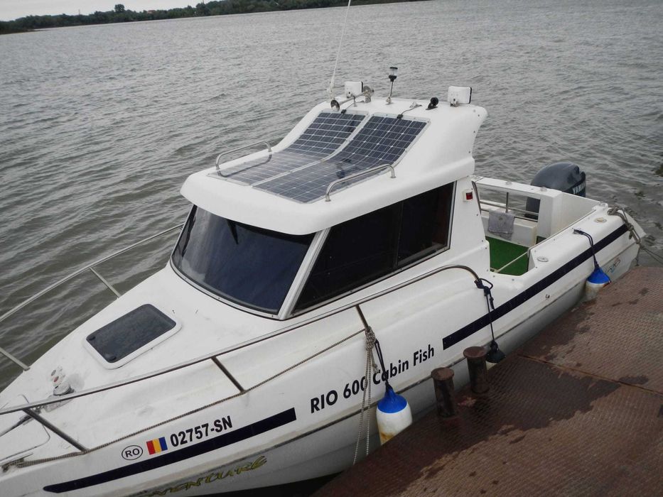 Barca RIO 600 Cabin Fish + Yamaha 150 CP + Peridoc