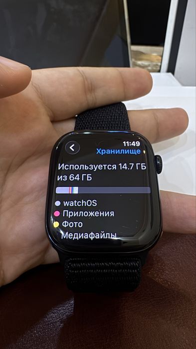 Iwatch 10/46 jet black
