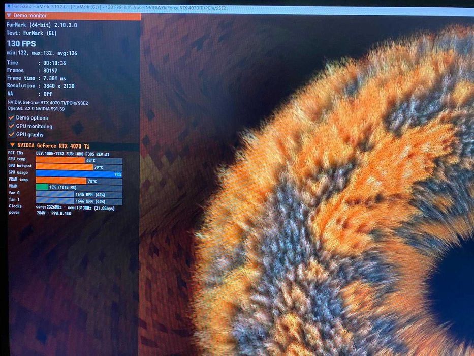 Placa video Gaming Gainward RTX 4070 Ti Panther 12GB