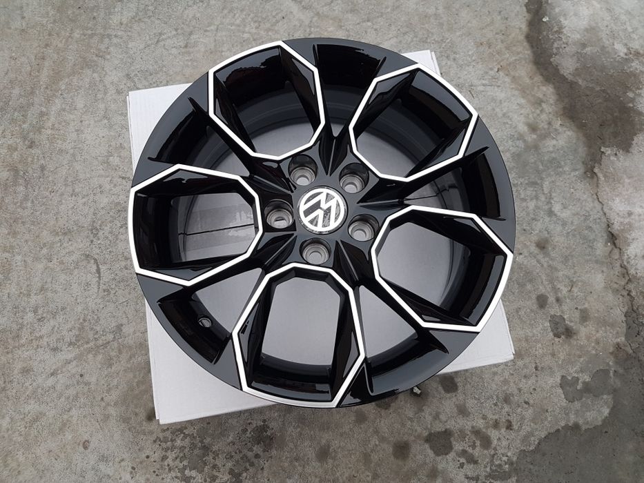 Vand jante de aliaj pentru skoda desing rs pe 17 negru polis
