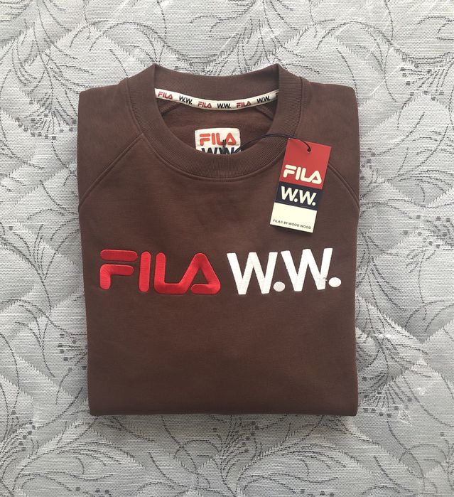 FILA X Wood Wood Arthur Crew Sweat ОРИГИНАЛЕН мъжки суичър/блуза - M-L