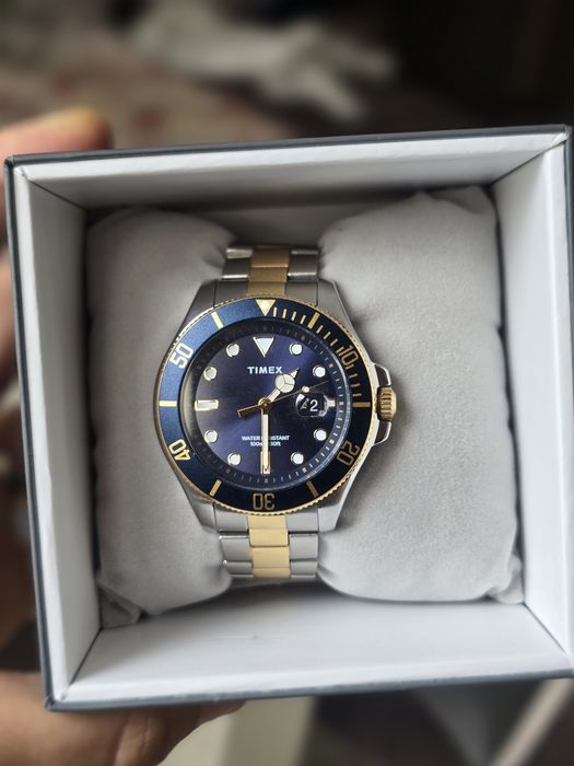 ЧИСТО НОВ Timex Harborside Coast (Двуцветен) – С гаранция, купен от Италия