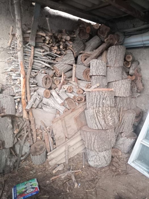 Дрова с орешины.