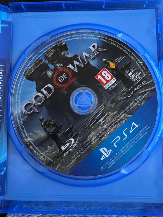Игра на PS4- PS5 God Of War