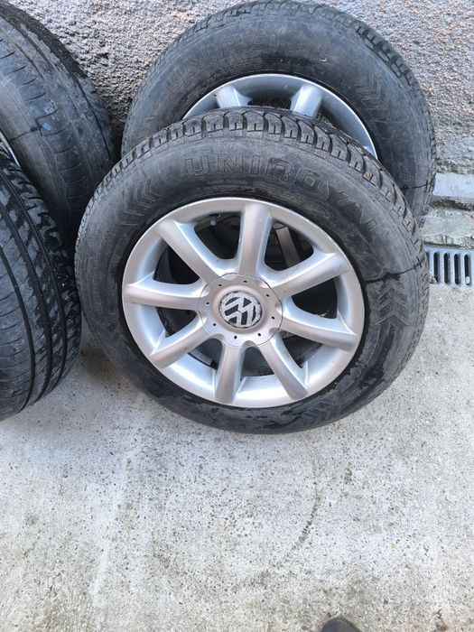 Jante aliaj R15 195/65 cu cauciucuri Golf 5 Passat B6 Touran  Passat B5