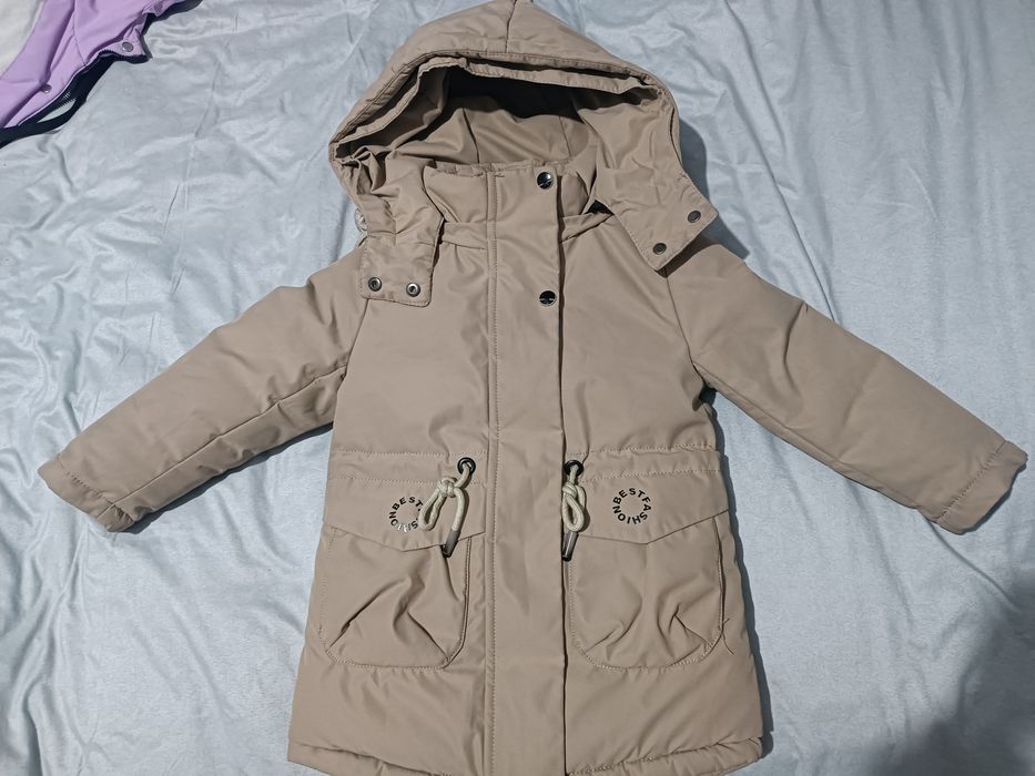 Детские парки и куртки