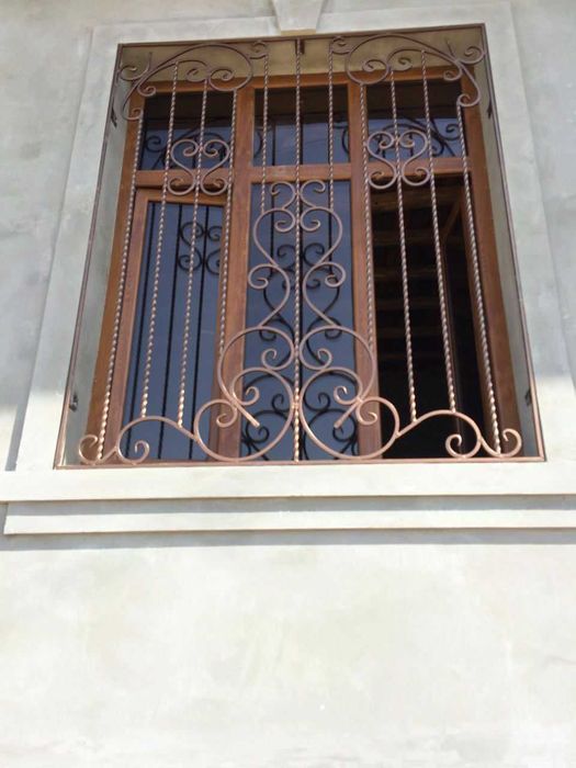 Решётка ограждения перила навес ворота лексан сварка darvoza naves