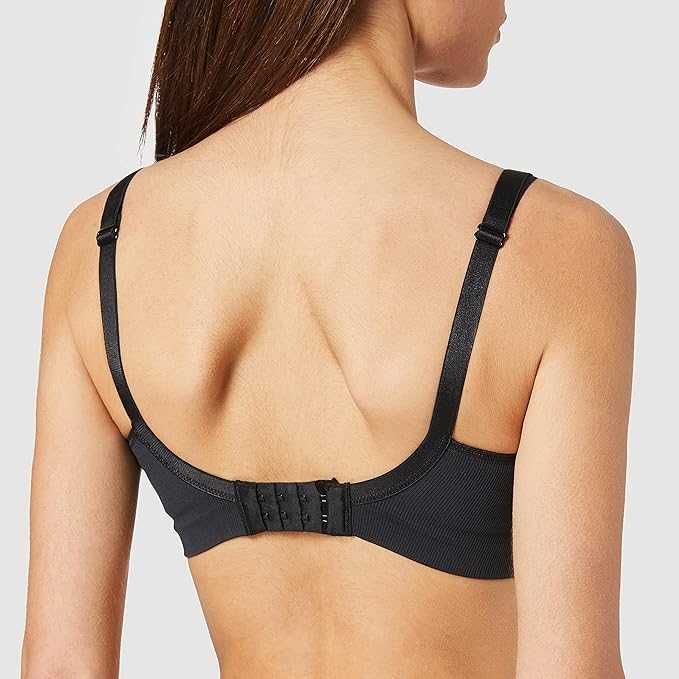 Дишащ сутиен за бременност и кърмене Medela черен S НОВ