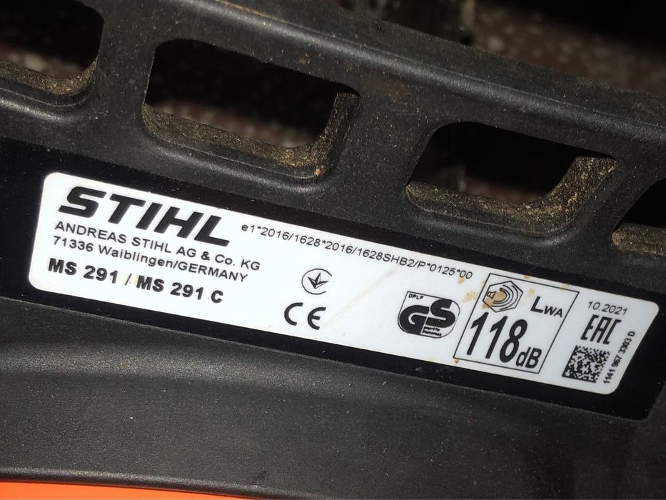 Drujba Stihl ms 291 c fabricatie 10.2021