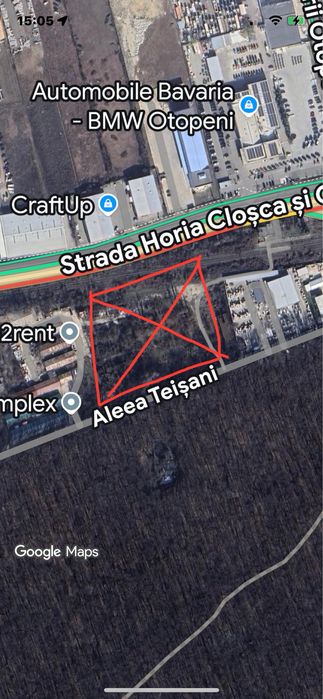 Vand teren intravilan 16.000mp,aleea Teisani sct 1,padurea Baneasa