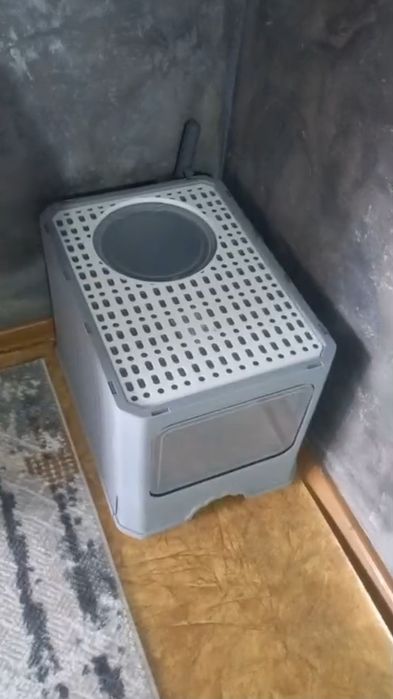 Лоток - домик с совком