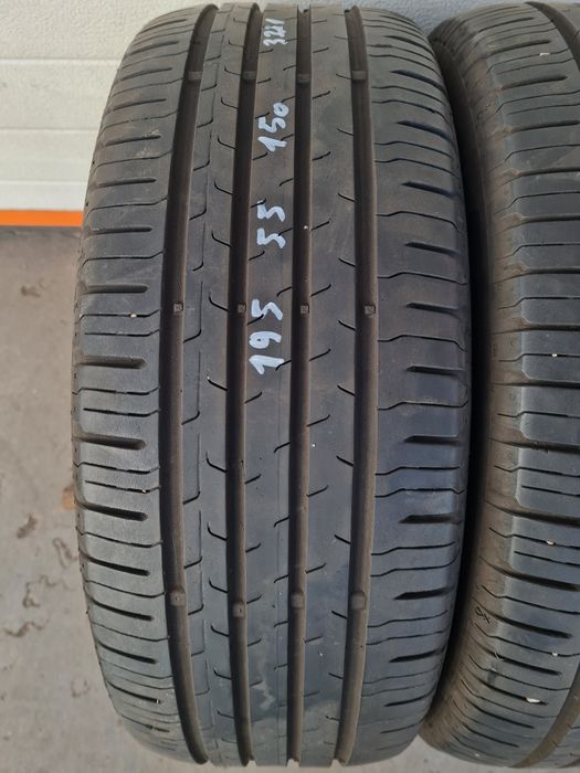 Летни гуми 2 броя CONTINENTAL EcoContact6 195 55 R15 дот 3221