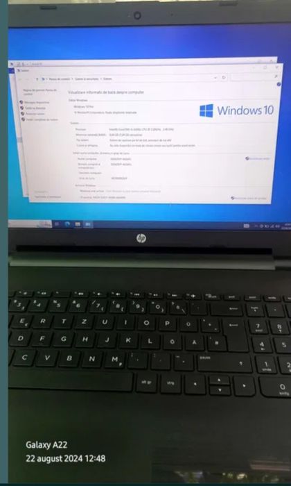 Laptop hp g250 g5 ddr4 8 gb ram i5