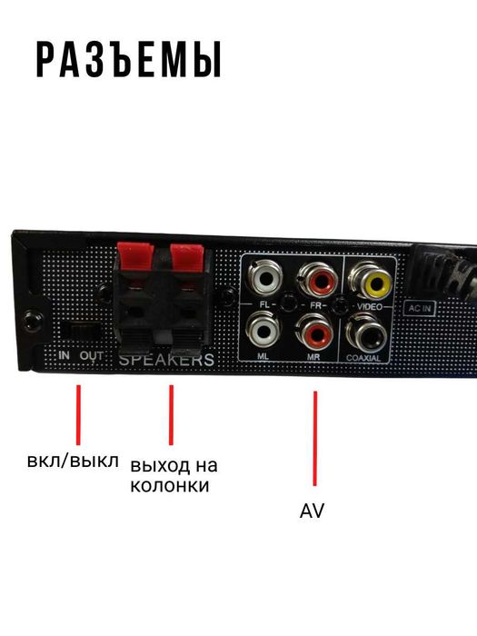 Стационарный DVD плеер, модель OBM-289