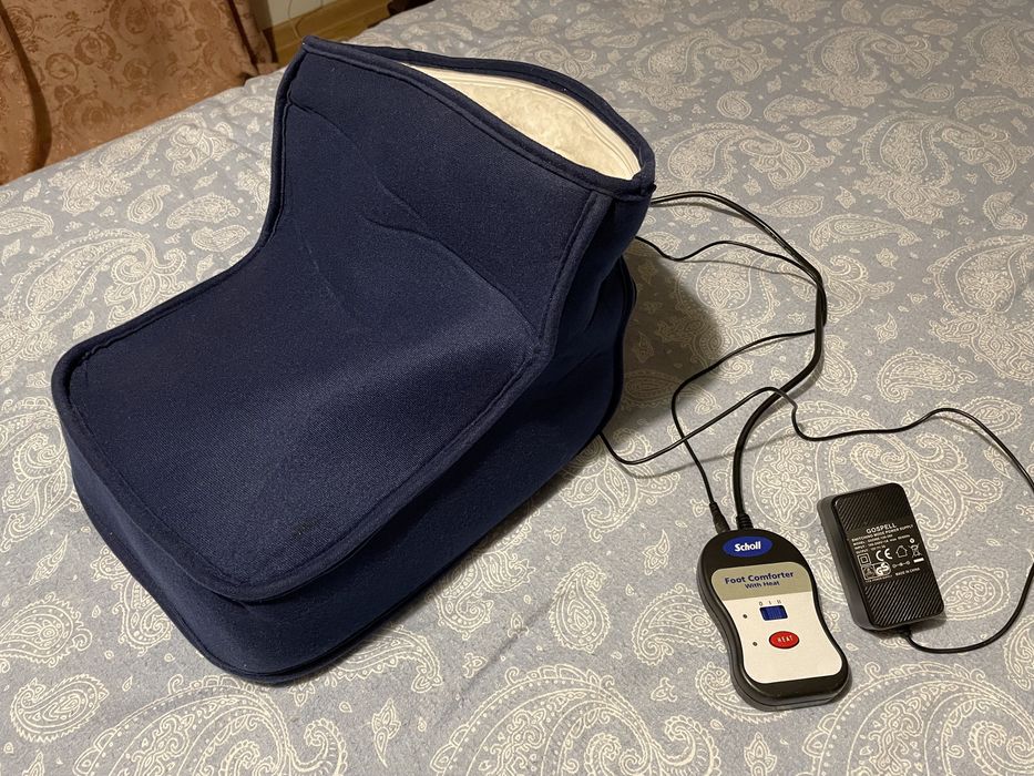 Incalzitor electric pentru picioare cu functie de masaj