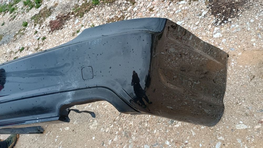 S klasa W221, броня задна