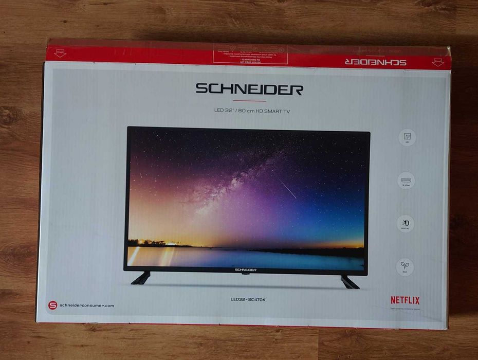 Televizor TV  LED Smart SCHNEIDER LED32 SC470K