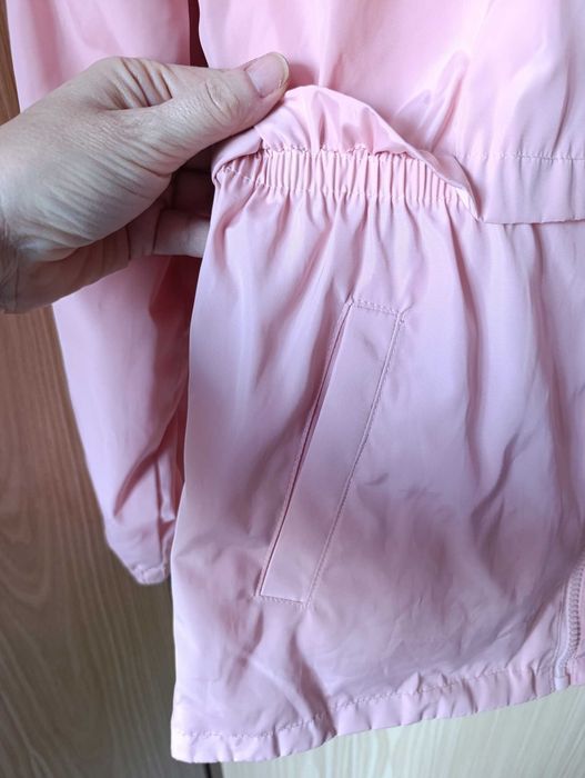 Куртка-дождевик на девочку 10-11 лет, розовая, Wikiki.