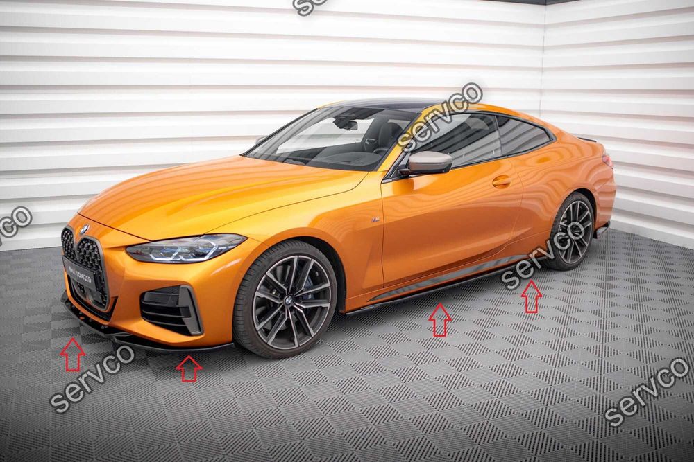 Pachet Exterior Prelungiri Body kit tuning Bmw Seria 4 G22 /G22 Facelift M440i Coupe 2020- v9 - Maxton Design