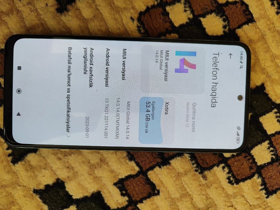 Redmi not 12 sotiladi