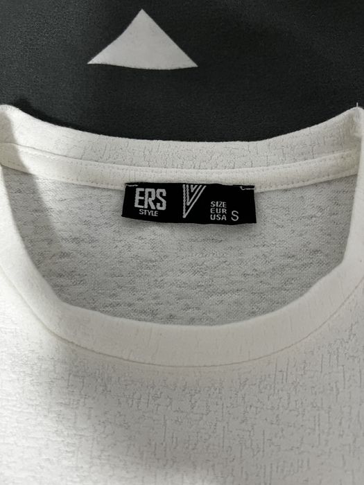 tricou alb ers style L