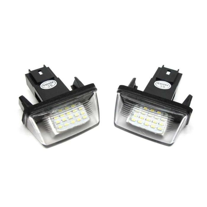 Set 2 lampi LED numar CANBUS fara eroare  Peugeot, Citroen