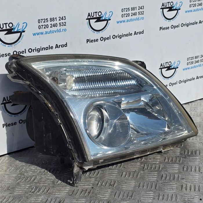Far crom dreapta lupa cu halogen Opel Vectra C