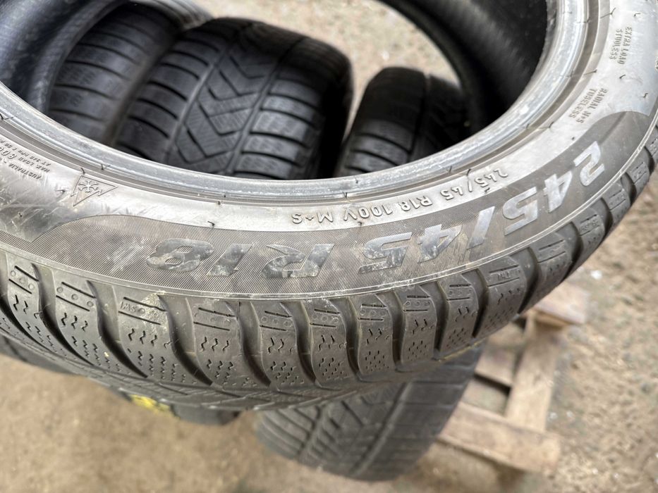 4x Anvelope Iarna 245/45 r18 Runflat - Pirelli Sotto Zero 3 RSC