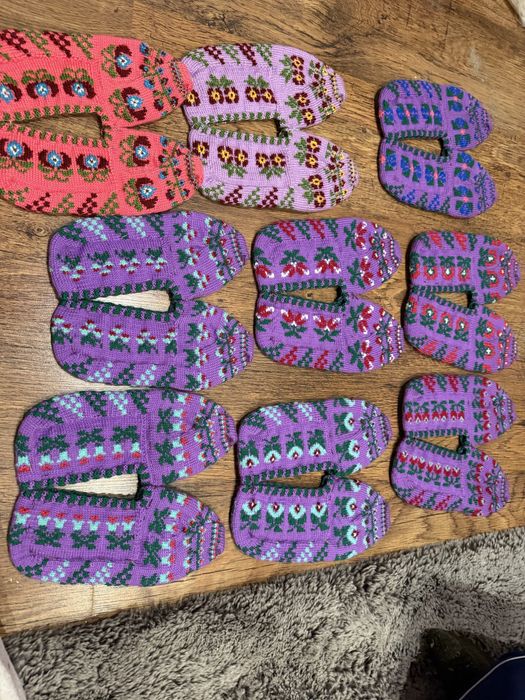 Ръчно плетени терлици