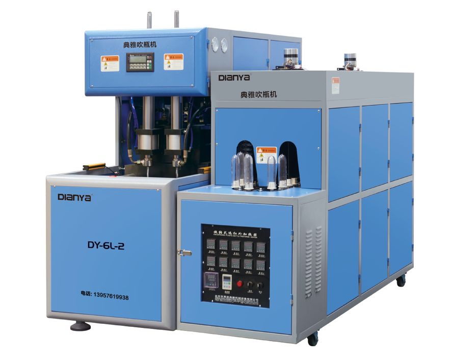 Продается выдувной аппарат DY-6L для производства ПЭТ баклашки!