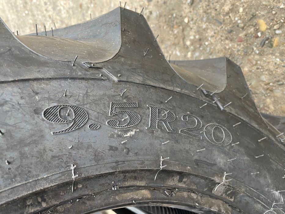 Cauciucuri noi 9.5R20 pentru tractor fata marca OZKA