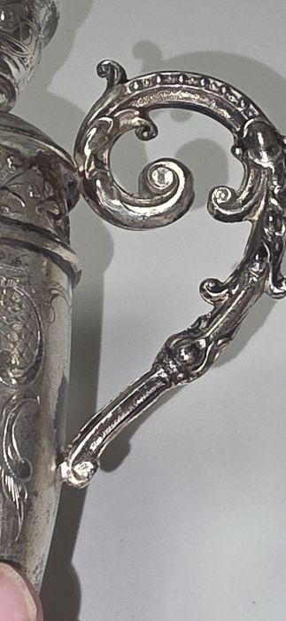 Fructiera superba argint marcaj diana austro-ungaria