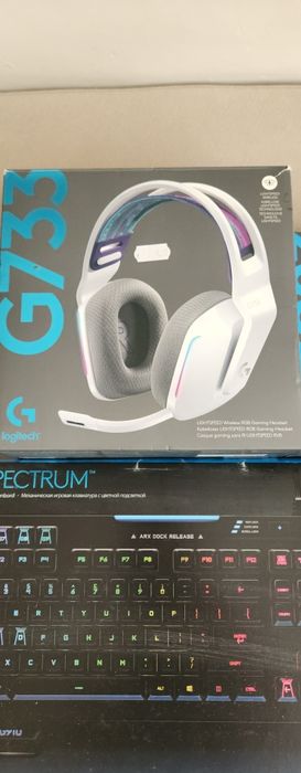 Геймърски Logitech set Слушалки,  Мишка  и Клавиатура