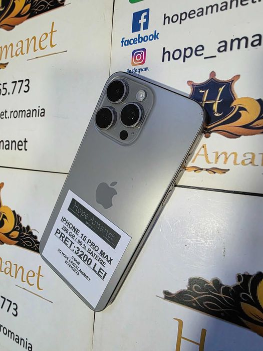 Hope Amanet P6 IPHONE 15 PRO MAX