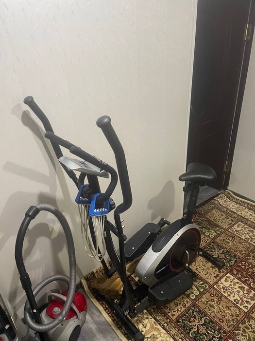 Продаётся телевизор и тренажёрный велосипед.  Адрес г.чирчик, 8-мик.рн