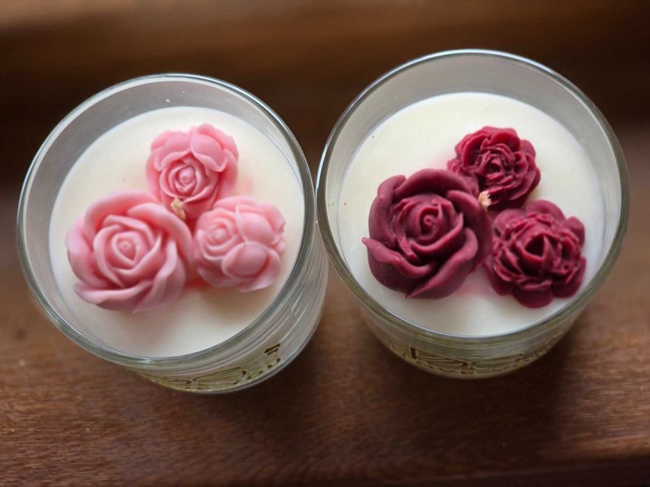 Ароматни свещи ръчна изработка от соев восък