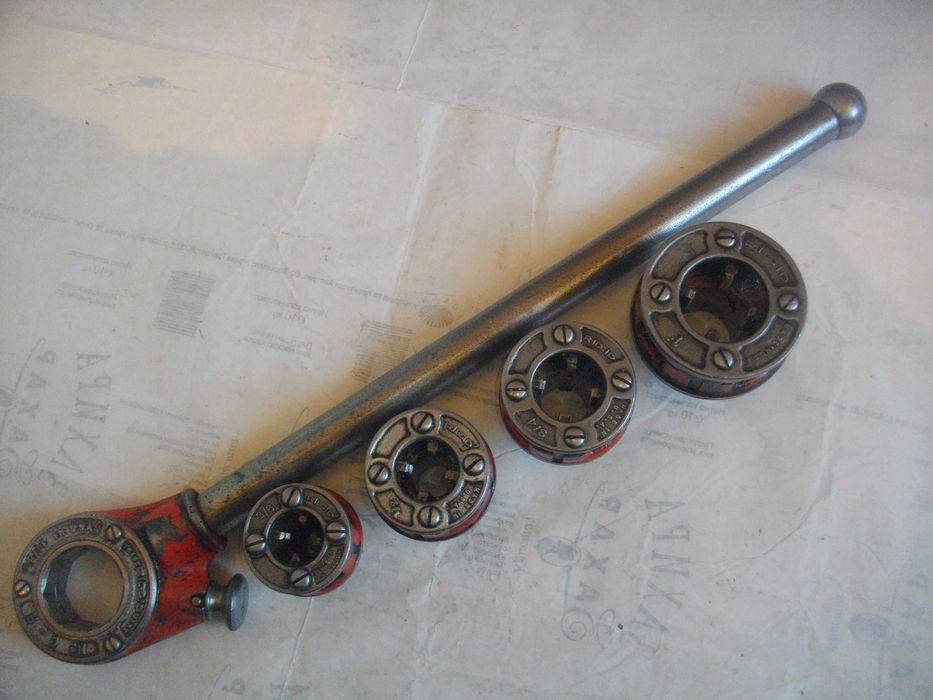 Пафта резби тръби JOPAL2 Винторезка Комплекти BSPT RIDGID HILTI DX600N