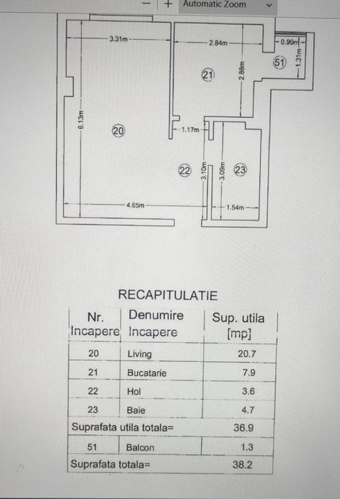 Apartament 1 cameră de vânzare – Bloc nou 2026 | Încălzire în pardoseală | AC