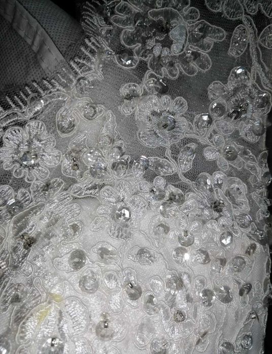 Свадебное платье и фата 24 000 тг