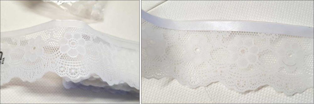 Dantela adeziva pentru rafturi