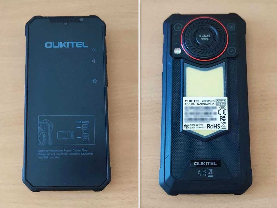 Oukitel WP53 Pro 24GB RAM 256GB ROM, 11000 mAh батерия  с IP68 защита